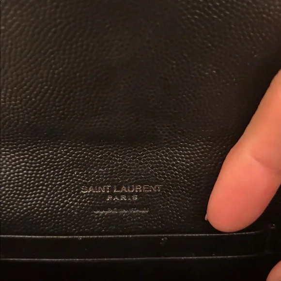 Saint Laurent Black Leather Accessory - Picture 2 of 4